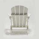 Classic Solid All-weather Folding HDPE Adirondack Chair - Atlantic Fine Furniture Inc