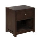 Classic Rich Brown 3 Pieces Queen Bedroom Set (Queen Bed + Nightstand*2) - Atlantic Fine Furniture Inc