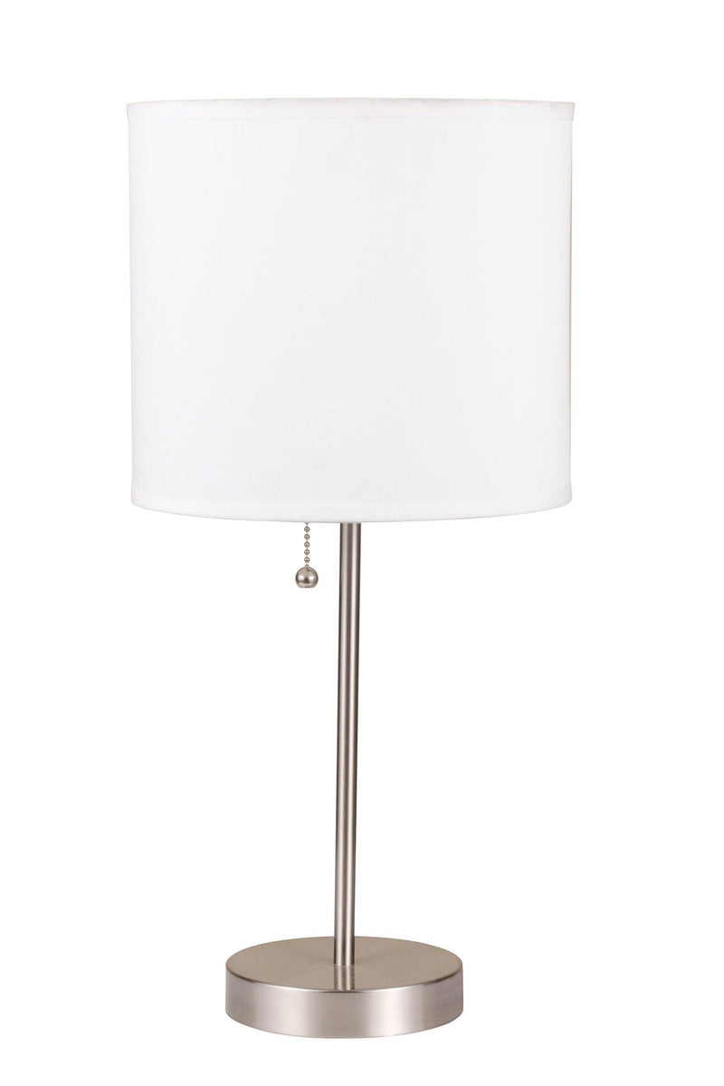 The Vassy lamp is ideal for a bedroom or home office. With its base and shade, it mixes well with a variety of furnishings and decor.