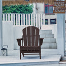 Classic Solid All-weather Folding HDPE Adirondack Chair - Atlantic Fine Furniture Inc