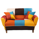 [VIDEO provided] U_STYLE Small Space Colorful Sleeper Sofa, Solid Wood Legs - Atlantic Fine Furniture Inc