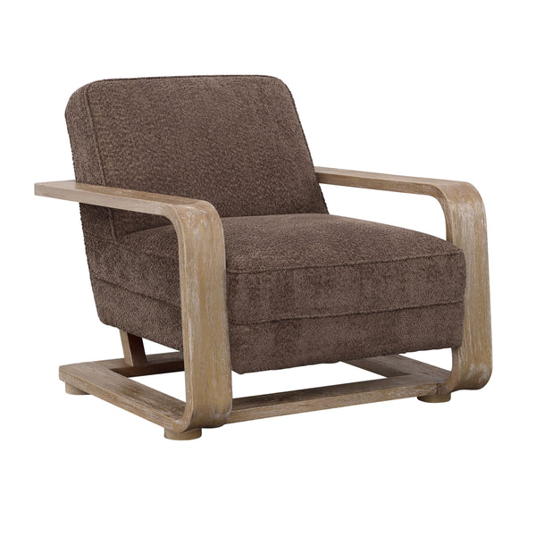 Accent Chair - Distressed Ash Brown