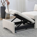 [Video] Welike 24.5"W Sleeper sofa bed, convertible chair 4 in 1 multifunctional folding sleeper sofa bed pull out sleeper sofa bed with adjustable backrest, single bed chair for small spaces - Atlantic Fine Furniture Inc