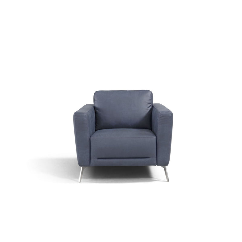 Astonic - Chair - Blue Leather