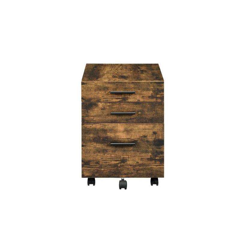 Abner - File Cabinet - Weathered Oak