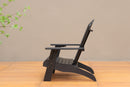 Polystyrene Adirondack Chair - Black - Atlantic Fine Furniture Inc