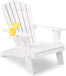 Polystyrene Adirondack Chair - White - Atlantic Fine Furniture Inc
