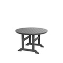 HDPE Round Dining Table, Gray - Atlantic Fine Furniture Inc