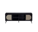 ACME Colson TV Stand, Black Finish LV01080 - Atlantic Fine Furniture Inc