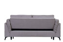 ACME Helaine Sleeper Sofa, Gray Fabric 55560 - Atlantic Fine Furniture Inc