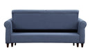 ACME Nichelle Sleeper Sofa, Blue Fabric 55565 - Atlantic Fine Furniture Inc