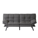 Convertible Memory Foam Futon Couch Bed, Modern Folding Sleeper Sofa-SF267FADGY - Atlantic Fine Furniture Inc