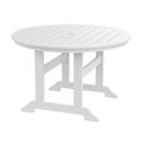 HDPE Round Dining Table, White - Atlantic Fine Furniture Inc