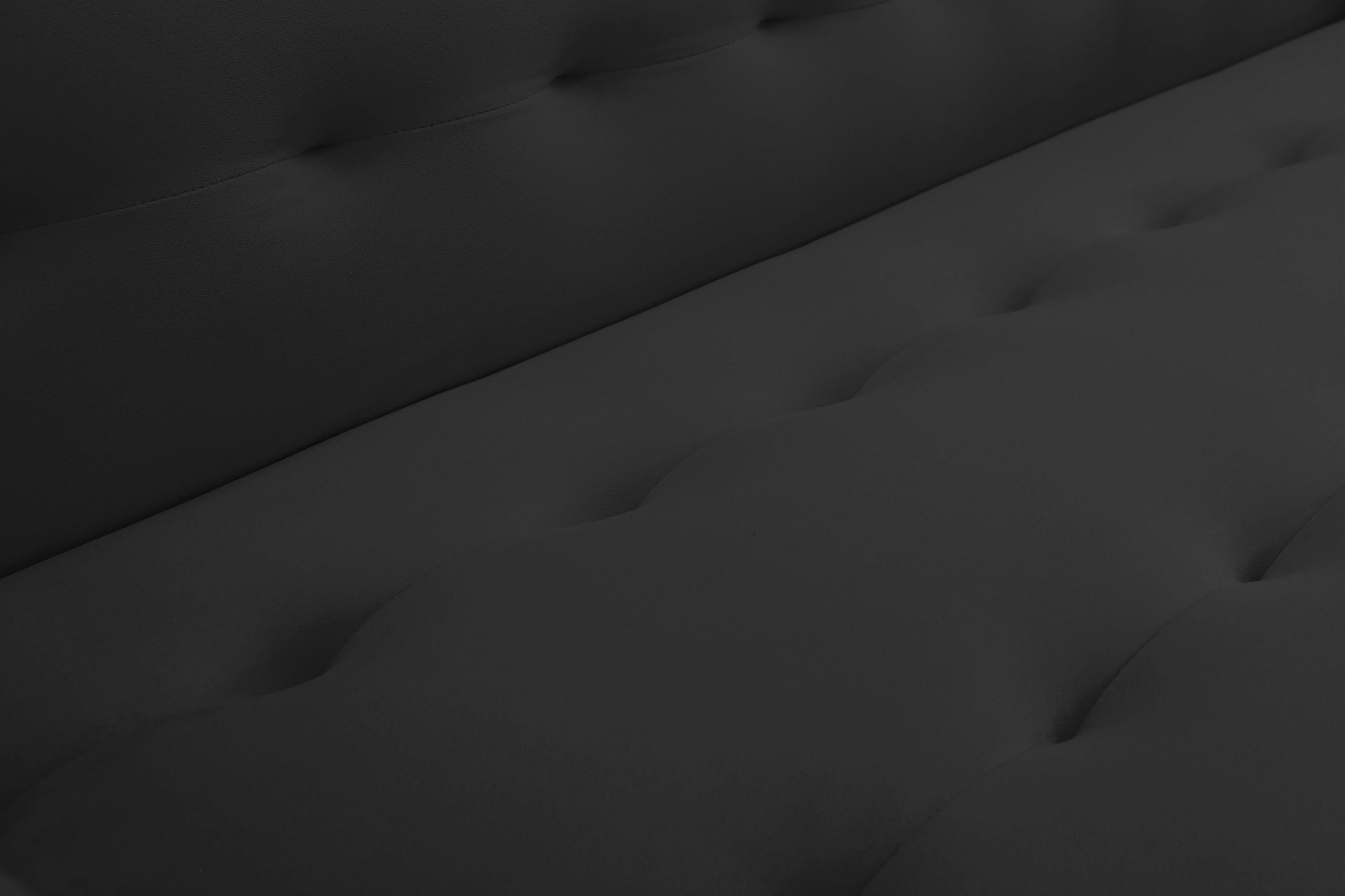 Square arm sleeper sofa Black VELVET ***Not available for sale on Walmart*** - Atlantic Fine Furniture Inc