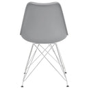 Juniper - Polypropylene Dining Side Chair (Set of 2) - Gray - Atlantic Fine Furniture Inc