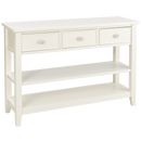 Amelia Sofa Table - White - Atlantic Fine Furniture Inc