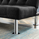 Futon Sofa Bed , Folding  Sofa Couch Bed , Upholstered Convertible Sleeper for Living Room - Atlantic Fine Furniture Inc