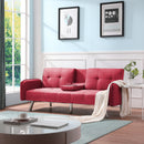 SLEEPER SOFA RED COLOR (Replace W22307250。Size difference, See Details in page.) - Atlantic Fine Furniture Inc