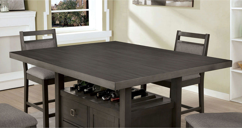 Vicky - Counter Height Dining Table - Gray