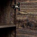 TV Stand Mid-Century Wood Modern Entertainment Center Adjustable Storage Cabinet TV Console for Living Room - Atlantic Fine Furniture Inc