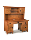 Lloyd - Pedestal Desk With Hutch - Atlantic Fine Furniture Inc