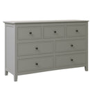 Gray Solid Wood 3 Pieces Full Bedroom Sets - Atlantic Fine Furniture Inc