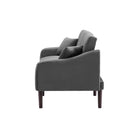 FUTON SOFA SLEEPER GREY VELVET WITH 2 PILLOWS(same as W223S00382,W223S00954) ***Not available for sale on Walmart*** - Atlantic Fine Furniture Inc