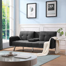 SLEEPER SOFA DARK GREY(same as W22339668。Size difference, See Details in page.) - Atlantic Fine Furniture Inc