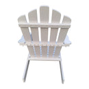 Outdoor or indoor  Wood Reclining Adirondack chair  White - Atlantic Fine Furniture Inc
