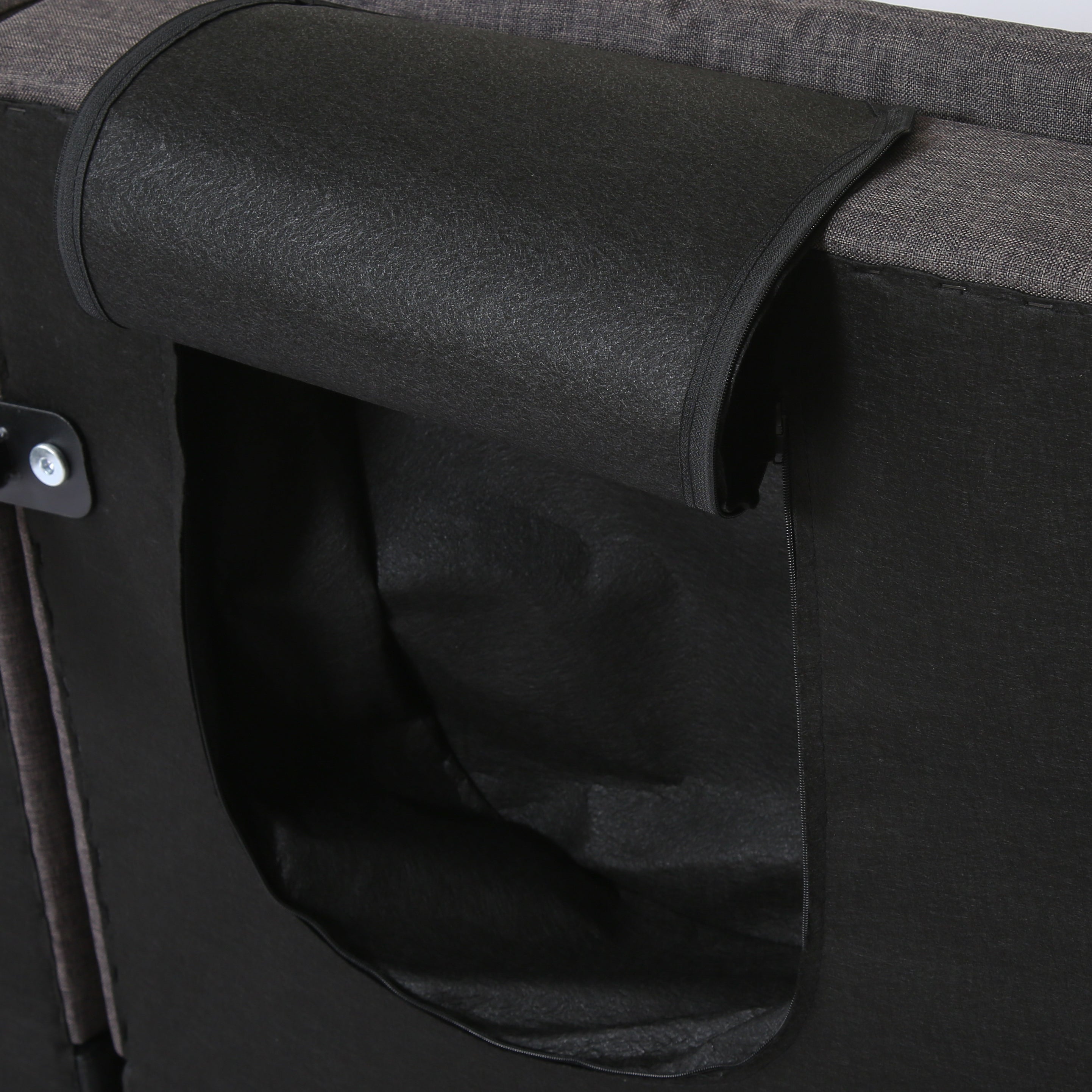 Convertible Memory Foam Futon Couch Bed, Modern Folding Sleeper Sofa-SF267FADGY - Atlantic Fine Furniture Inc