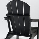 Classic Solid All-weather Folding HDPE Adirondack Chair - Atlantic Fine Furniture Inc