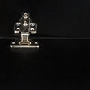 Black Modern contracted LED TV Cabinet with Storage Drawers，4 Storage Cabinet with Open Shelves for Living Room Bedroom - Atlantic Fine Furniture Inc