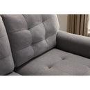 dark greyUpholstered Sleeper Modular Sofa - Atlantic Fine Furniture Inc