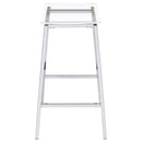 Jovani - Acrylic Backless Bar Stools (Set of 2)