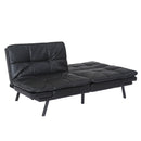 Convertible Memory Foam Futon Couch Bed, Modern Folding Sleeper Sofa-SF267PUBK - Atlantic Fine Furniture Inc