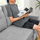 [Video] MH 82" Sleeper Sofa Bed Reversible Sectional Couch with Storage Chaise and Side storage bag for Living Room Furniture Set, silver rivets on both hands - Atlantic Fine Furniture Inc