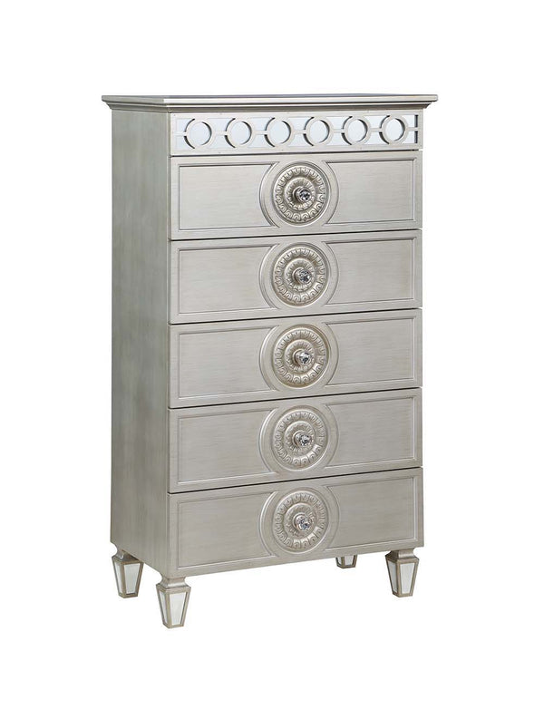 Varian - Chest - Silver & Mirrored Finish