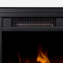 Farmhouse TV Stand, Fireplace TV Stand, Wood Entertainment Center Media Console with Storage,White - Atlantic Fine Furniture Inc