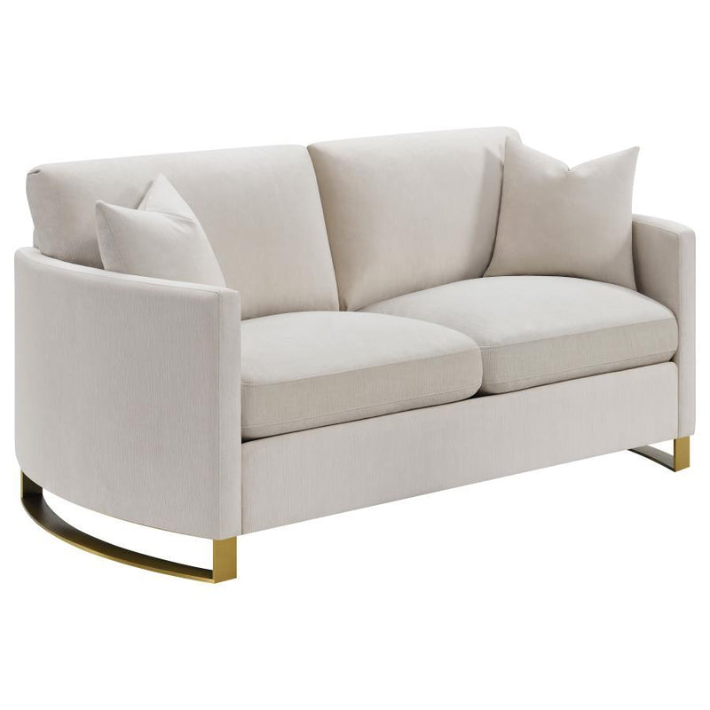 Corliss - Arched Arms Living Room Set