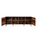 TV Stand Mid-Century Wood Modern Entertainment Center Adjustable Storage Cabinet TV Console for Living Room - Atlantic Fine Furniture Inc