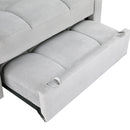 Orisfur. 50" Convertible Sleeper Bed, Adjustable Oversized Armchair  with Dual USB Ports for Small Space - Atlantic Fine Furniture Inc