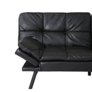 Convertible Memory Foam Futon Couch Bed, Modern Folding Sleeper Sofa-SF267PUBK - Atlantic Fine Furniture Inc