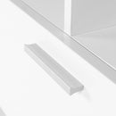 High Gloss UV Led Lights TV Stand,TV Cabinet.TV Bench.White Color. - Atlantic Fine Furniture Inc