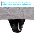 [VIDEO] 90" Reversible Pull out Sleeper L-Shaped Sectional Storage Sofa Bed,Corner sofa-bed with Storage Chaise Left/Right Handed - Atlantic Fine Furniture Inc