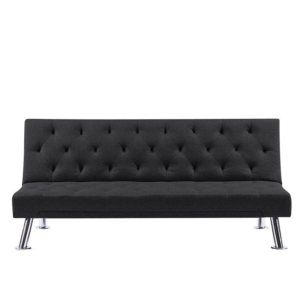 Futon Sofa Bed , Folding  Sofa Couch Bed , Upholstered Convertible Sleeper for Living Room - Atlantic Fine Furniture Inc
