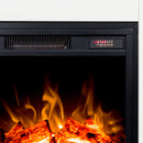 Farmhouse TV Stand, Fireplace TV Stand, Wood Entertainment Center Media Console with Storage,White - Atlantic Fine Furniture Inc