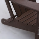 Classic Solid All-weather Folding HDPE Adirondack Chair - Atlantic Fine Furniture Inc