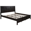 Classic Rich Brown 3 Pieces King Bedroom Set (King Bed + Nightstand+ Dresser) - Atlantic Fine Furniture Inc