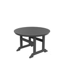 HDPE Round Dining Table, Gray - Atlantic Fine Furniture Inc