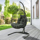 EGG SHAPE SWING CHAIR PATIO GRADEN HOME - Atlantic Fine Furniture Inc